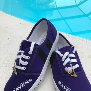Baltimore Ravens tennis shoes, Bradford Exchange